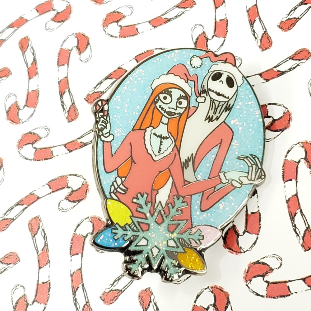 Jack and Sally pin